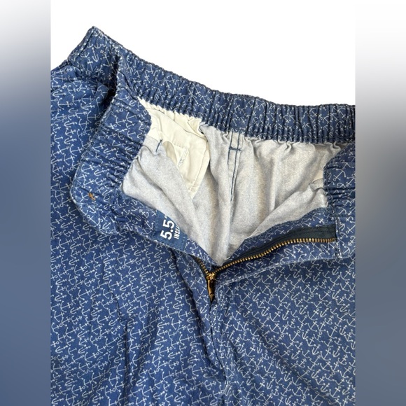 Chubbies Original Stretch Shorts Anchor 5.5 Inseam Elastic Waistband Size L - Picture 6 of 9